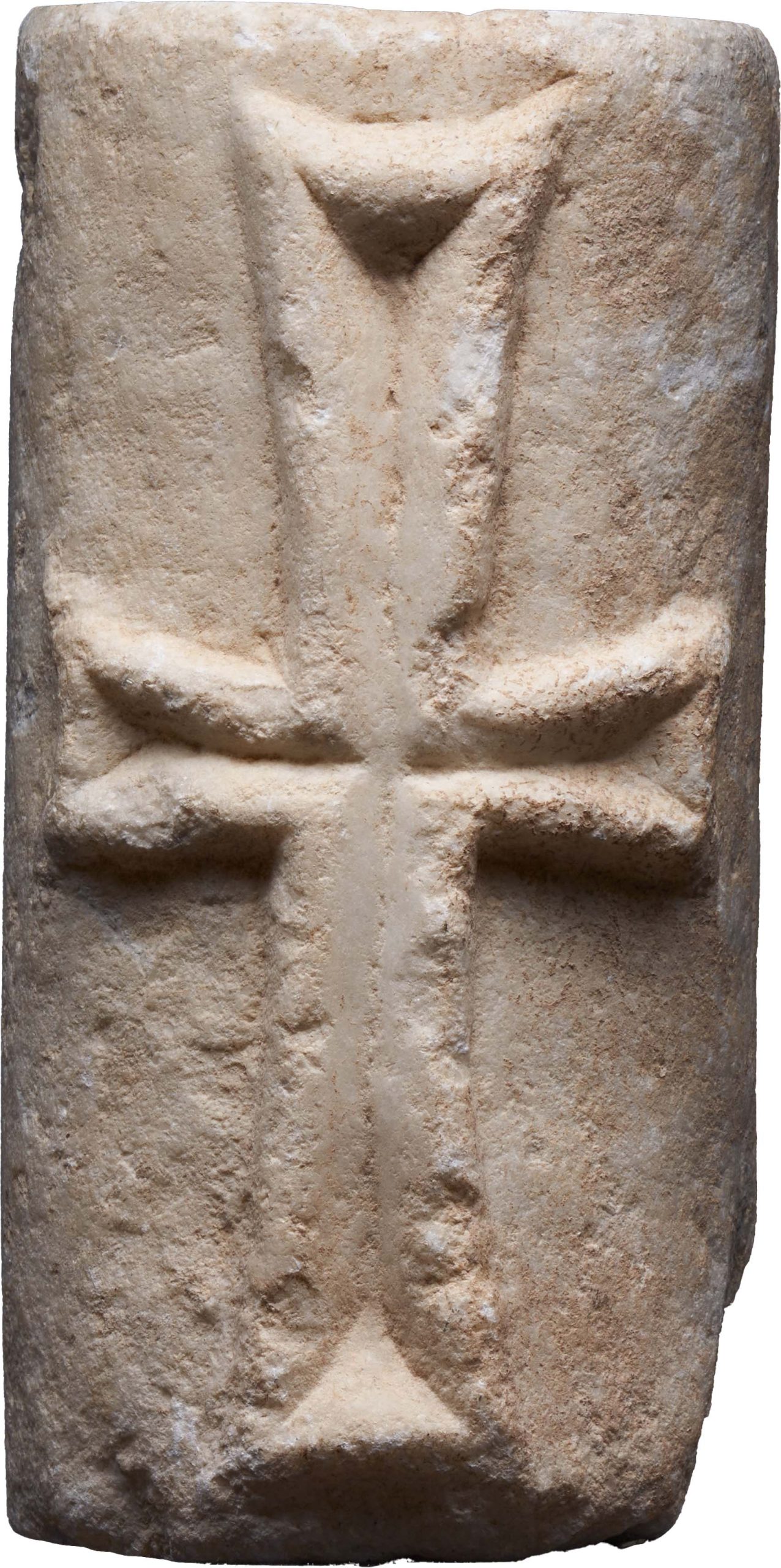 Cylinder with Cross Relief