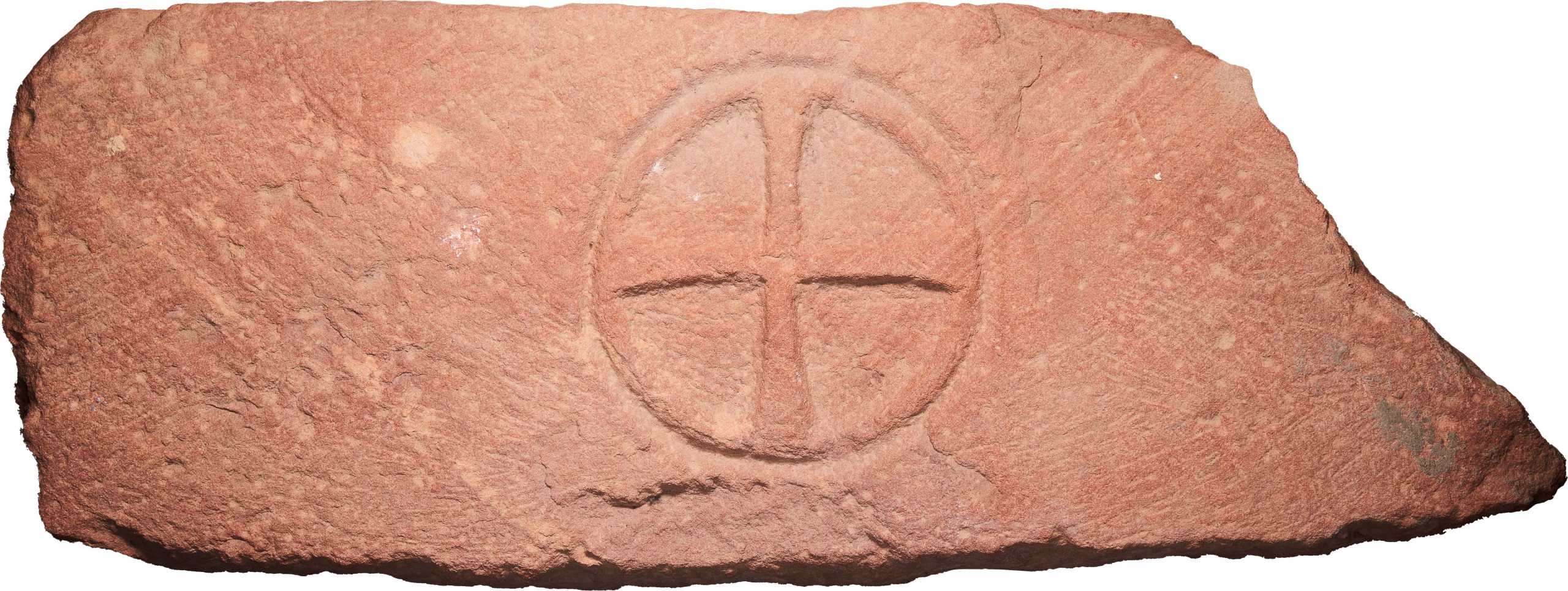 Frieze with Cross Engraving